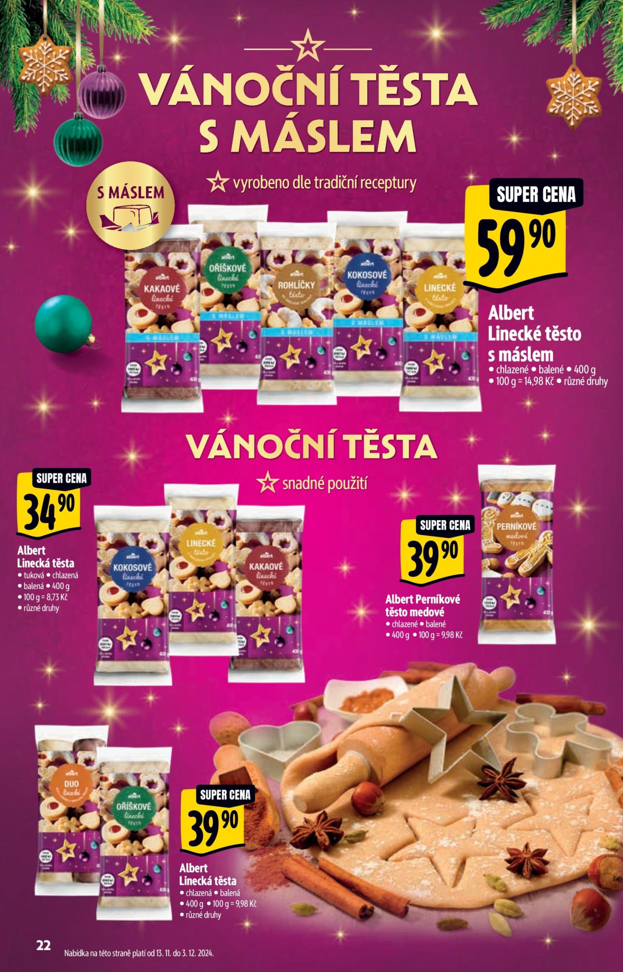 Leták Albert Hypermarket - 13.11.2024 - 31.12.2024. Strana 22