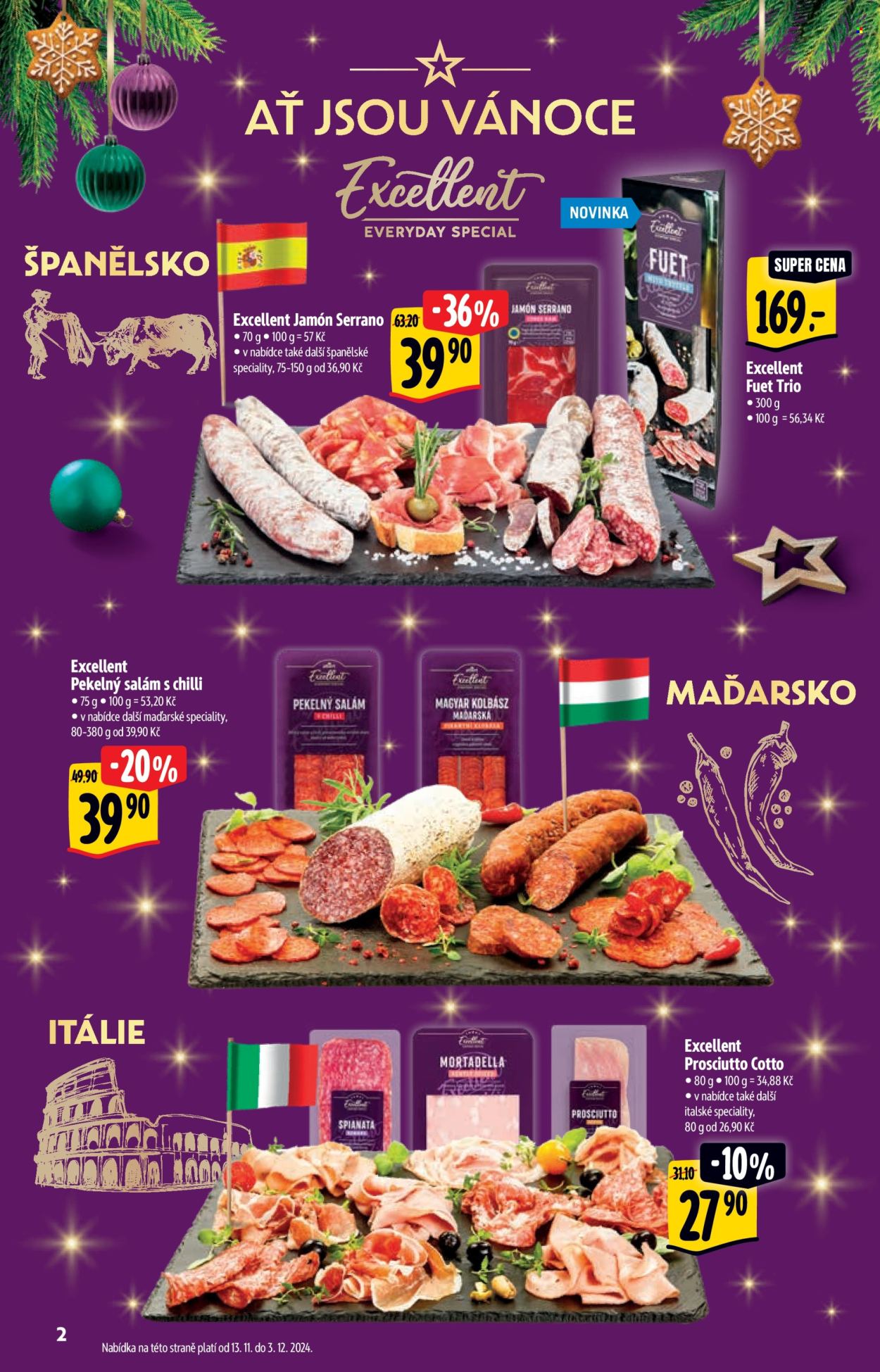 Leták Albert Supermarket - 13.11.2024 - 31.12.2024. Strana 2