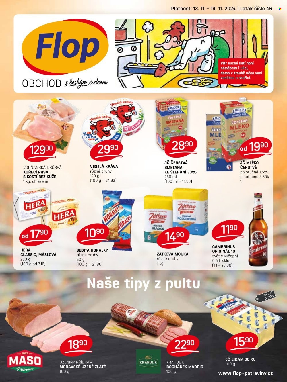 Leták Flop - 13.11.2024 - 19.11.2024. Strana 1