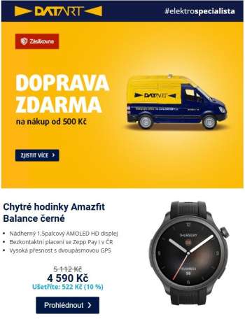 Leták DATART - 12.11.2024 - 14.11.2024.
