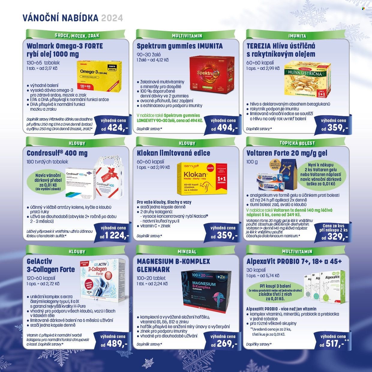 Leták PharmaPoint - 11.11.2024 - 24.12.2024. Strana 2