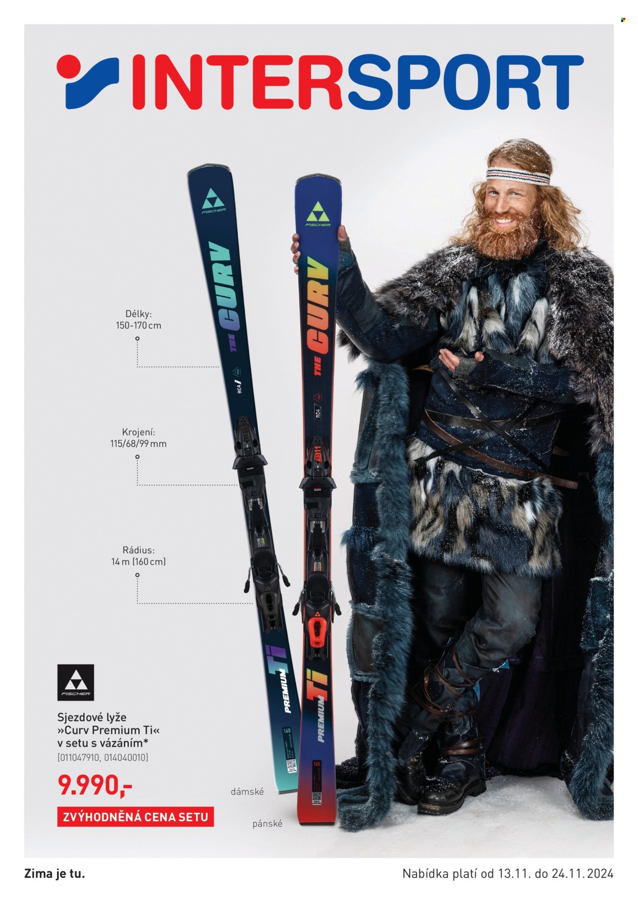 Leták INTERSPORT - 13.11.2024 - 24.11.2024. Strana 1