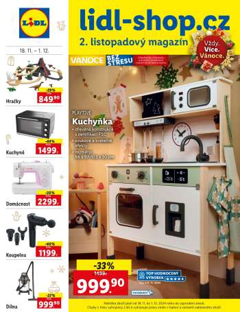 Leták Lidl - 18.11.2024 - 1.12.2024.