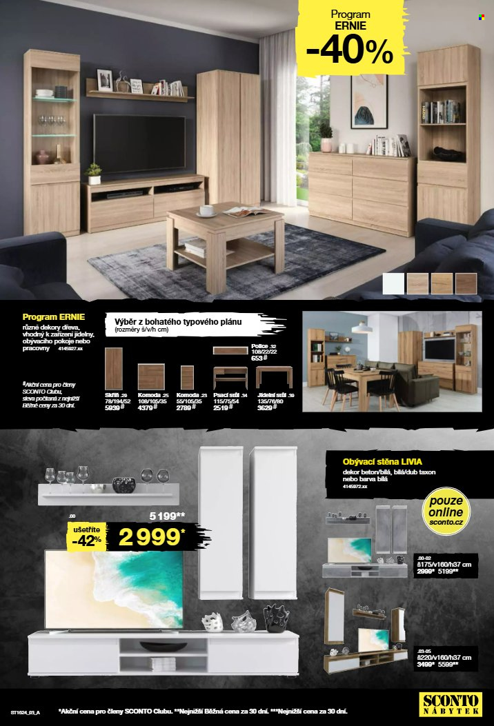 Leták SCONTO NÁBYTEK - 13.11.2024 - 3.12.2024. Strana 3