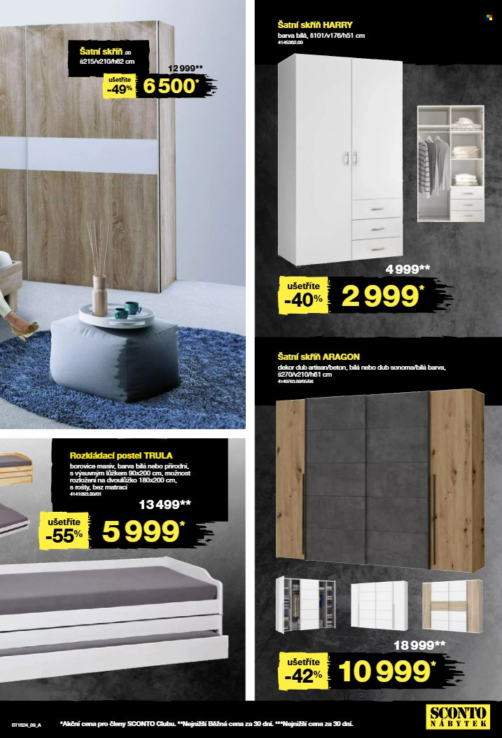 Leták SCONTO NÁBYTEK - 13.11.2024 - 3.12.2024. Strana 9