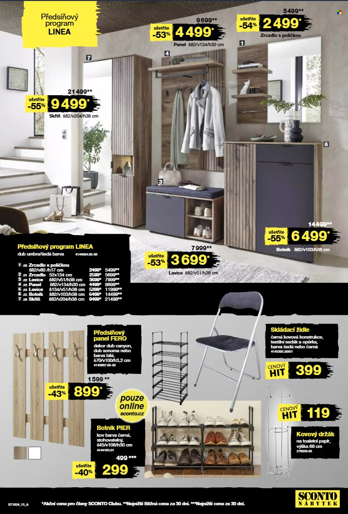 Leták SCONTO NÁBYTEK - 13.11.2024 - 3.12.2024. Strana 15