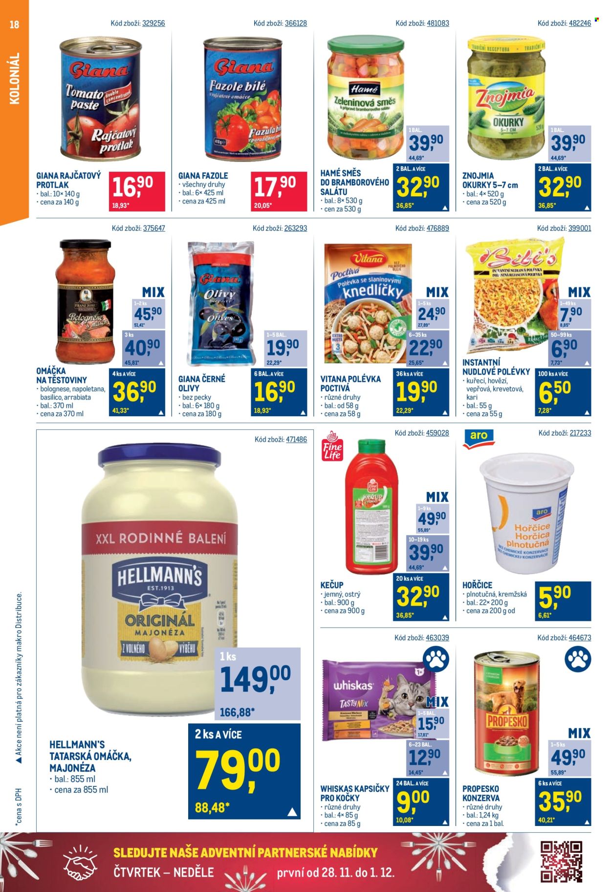 Leták MAKRO - 20.11.2024 - 3.12.2024. Strana 18