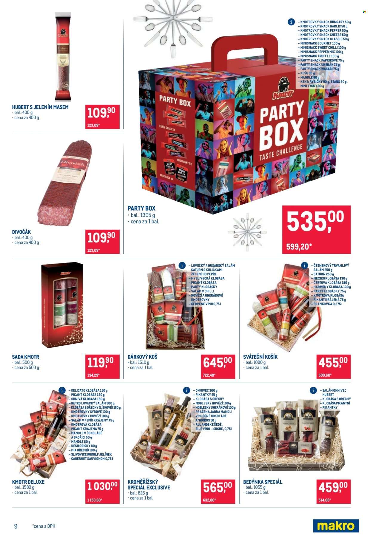 Leták MAKRO - 20.11.2024 - 31.12.2024. Strana 9