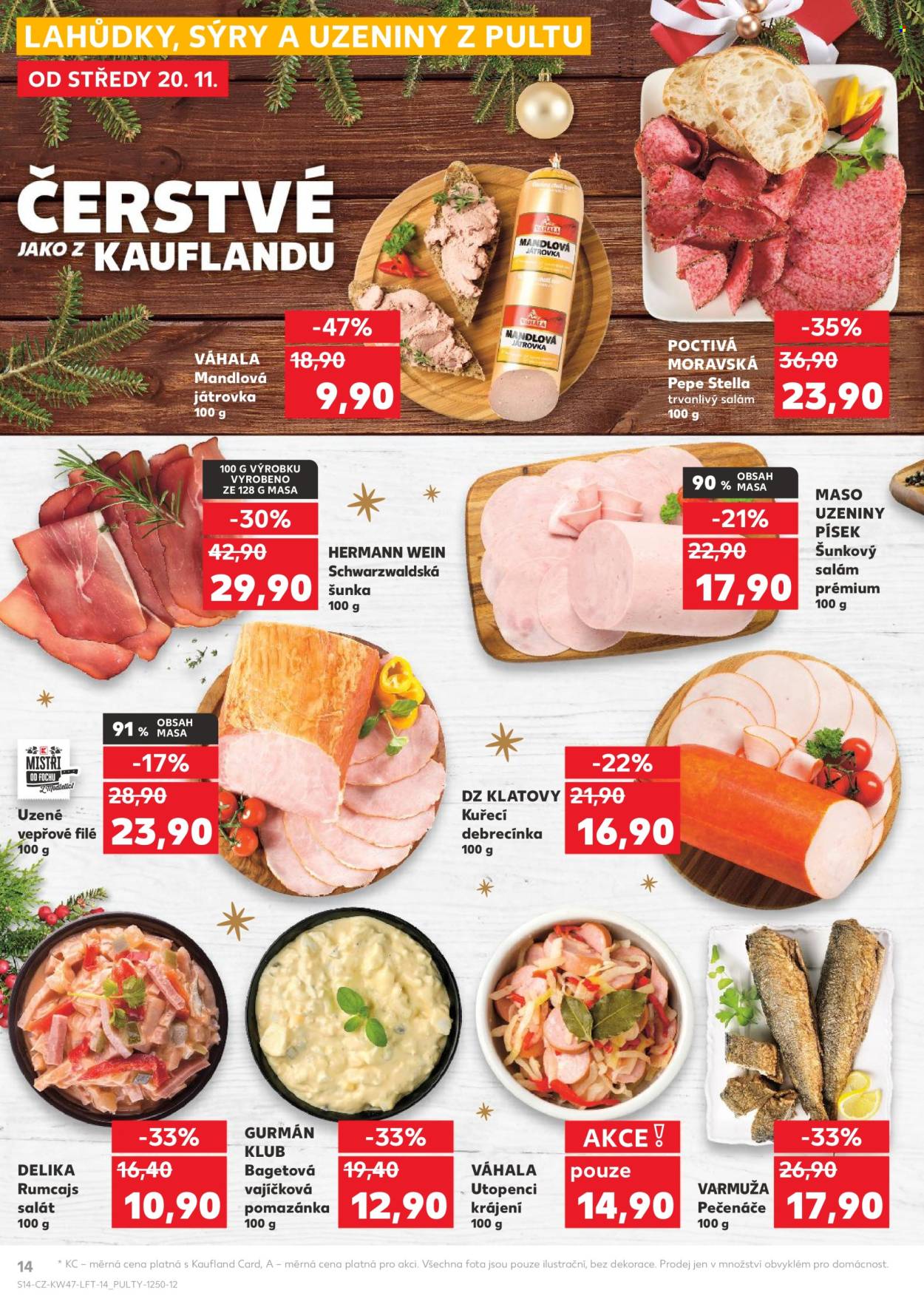 Leták Kaufland - 20.11.2024 - 26.11.2024. Strana 14