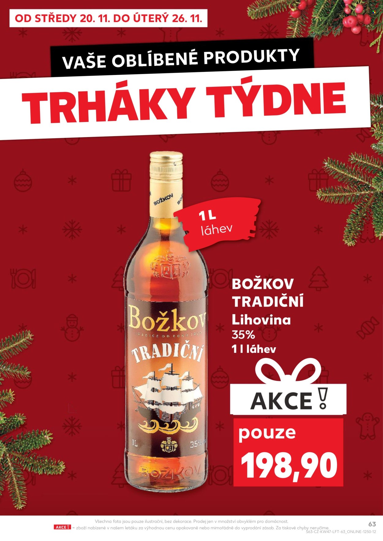 Leták Kaufland - 20.11.2024 - 26.11.2024. Strana 63