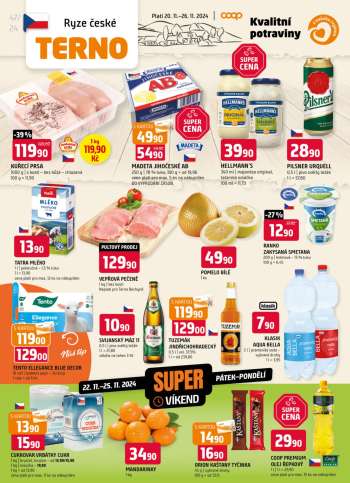 Leták coop TERNO - 20.11.2024 - 26.11.2024.