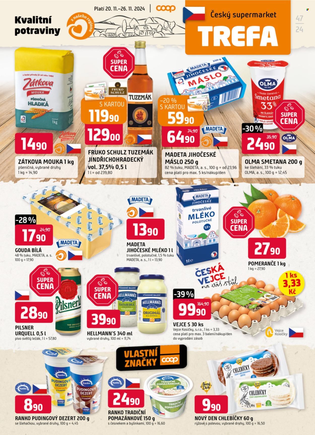 Leták TREFA coop - 20.11.2024 - 26.11.2024. Strana 1