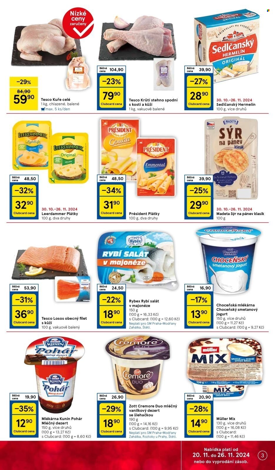 Leták TESCO supermarket - 20.11.2024 - 26.11.2024. Strana 3