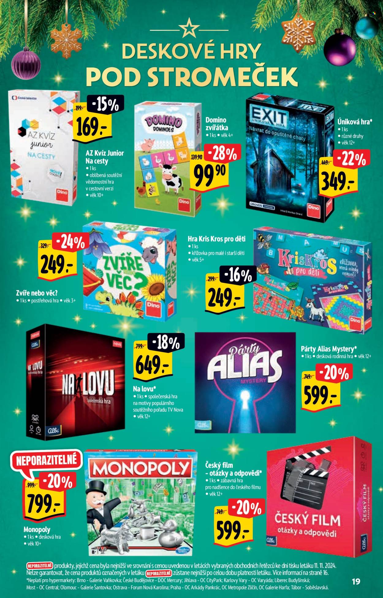 Leták Albert Hypermarket - 20.11.2024 - 3.12.2024. Strana 19