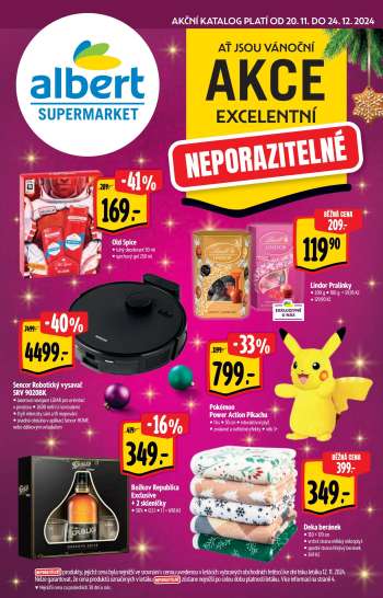 Leták Albert Supermarket - 20.11.2024 - 24.12.2024.