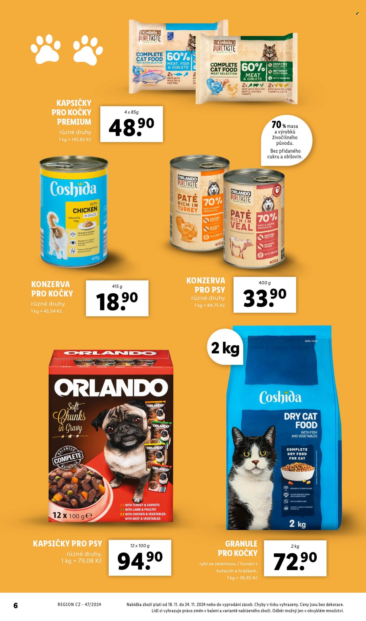 Leták Lidl - 18.11.2024 - 24.11.2024. Strana 6