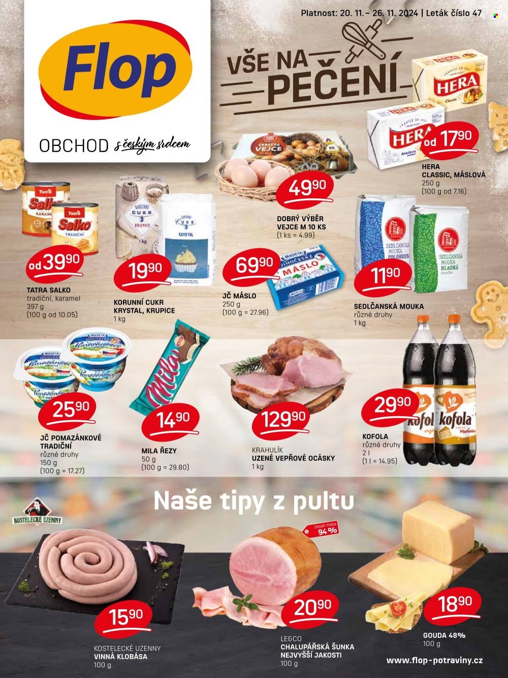 Leták Flop - 20.11.2024 - 26.11.2024. Strana 1