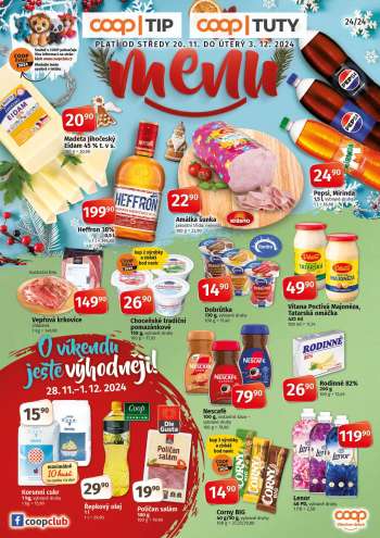 Leták coop TIP - 20.11.2024 - 3.12.2024.