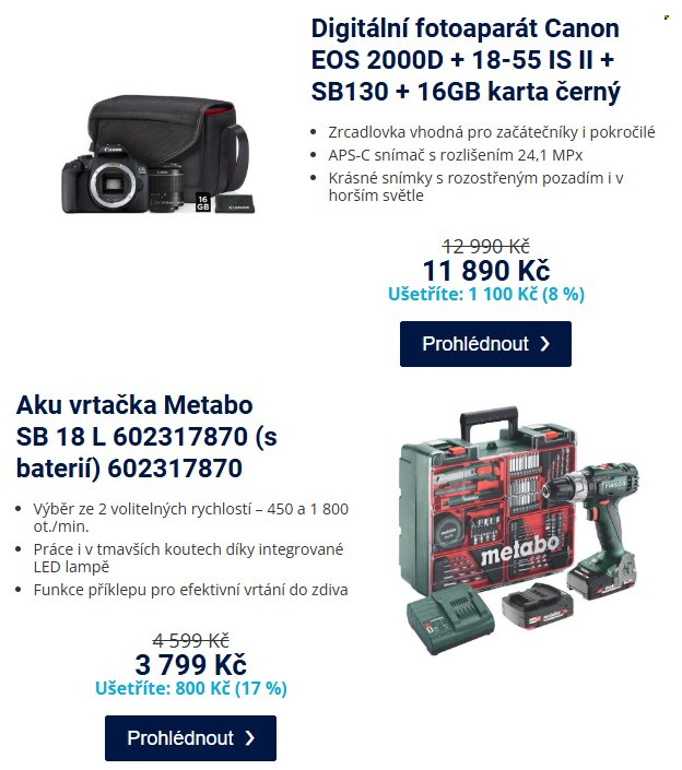 Leták DATART - 19.11.2024 - 22.11.2024. Strana 4