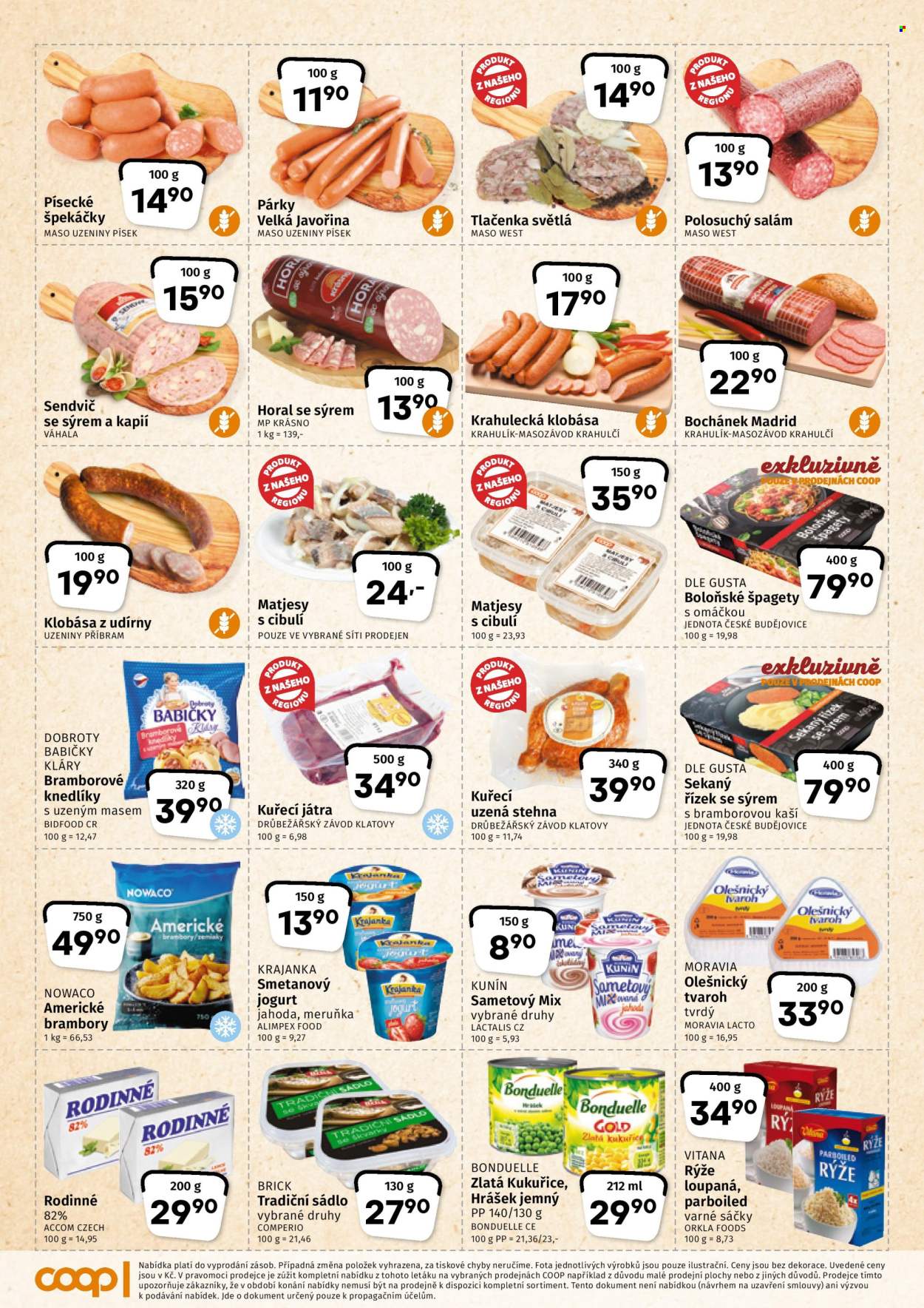 Leták coop JEDNOTA - 20.11.2024 - 3.12.2024. Strana 2