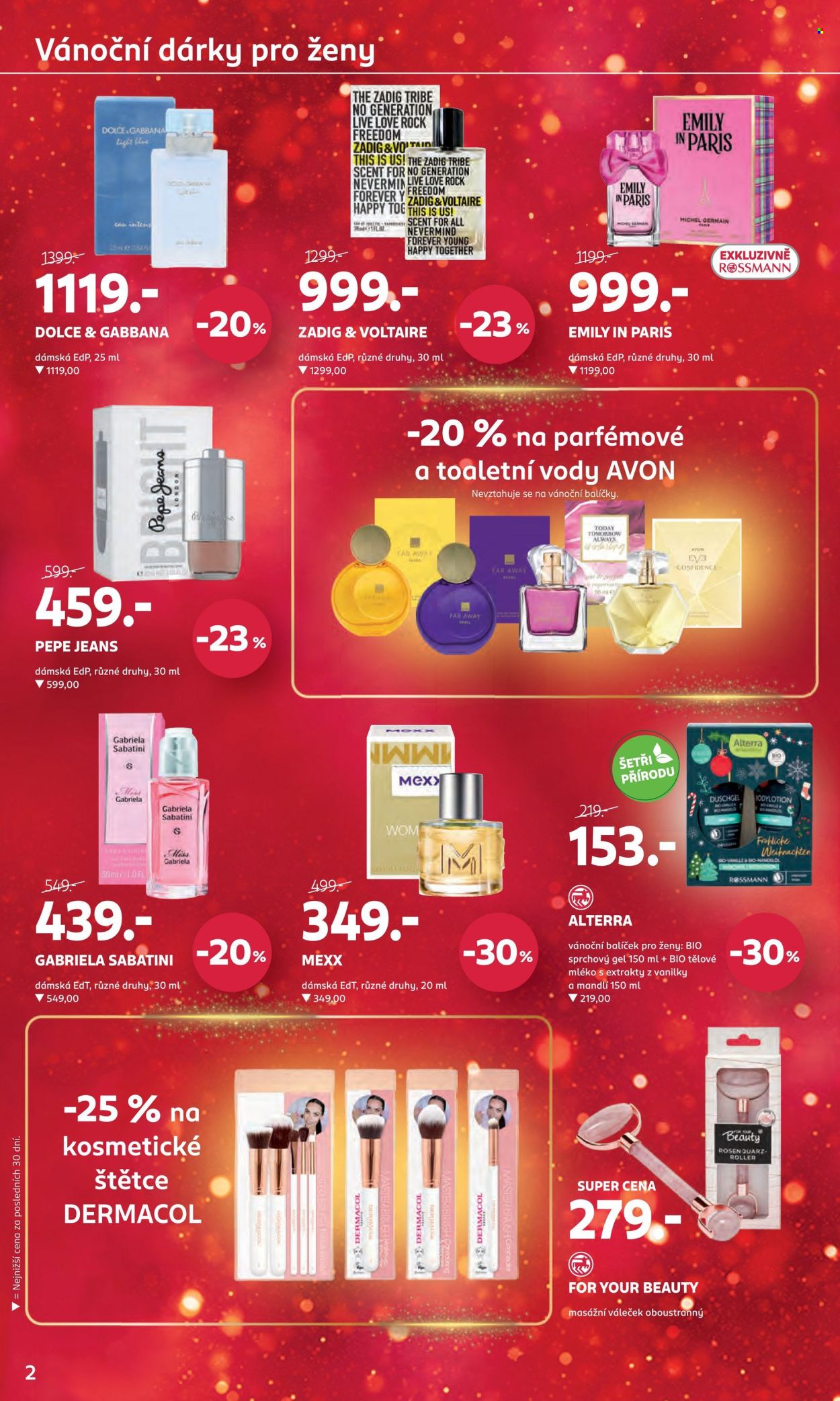 Leták ROSSMANN - 20.11.2024 - 3.12.2024. Strana 2