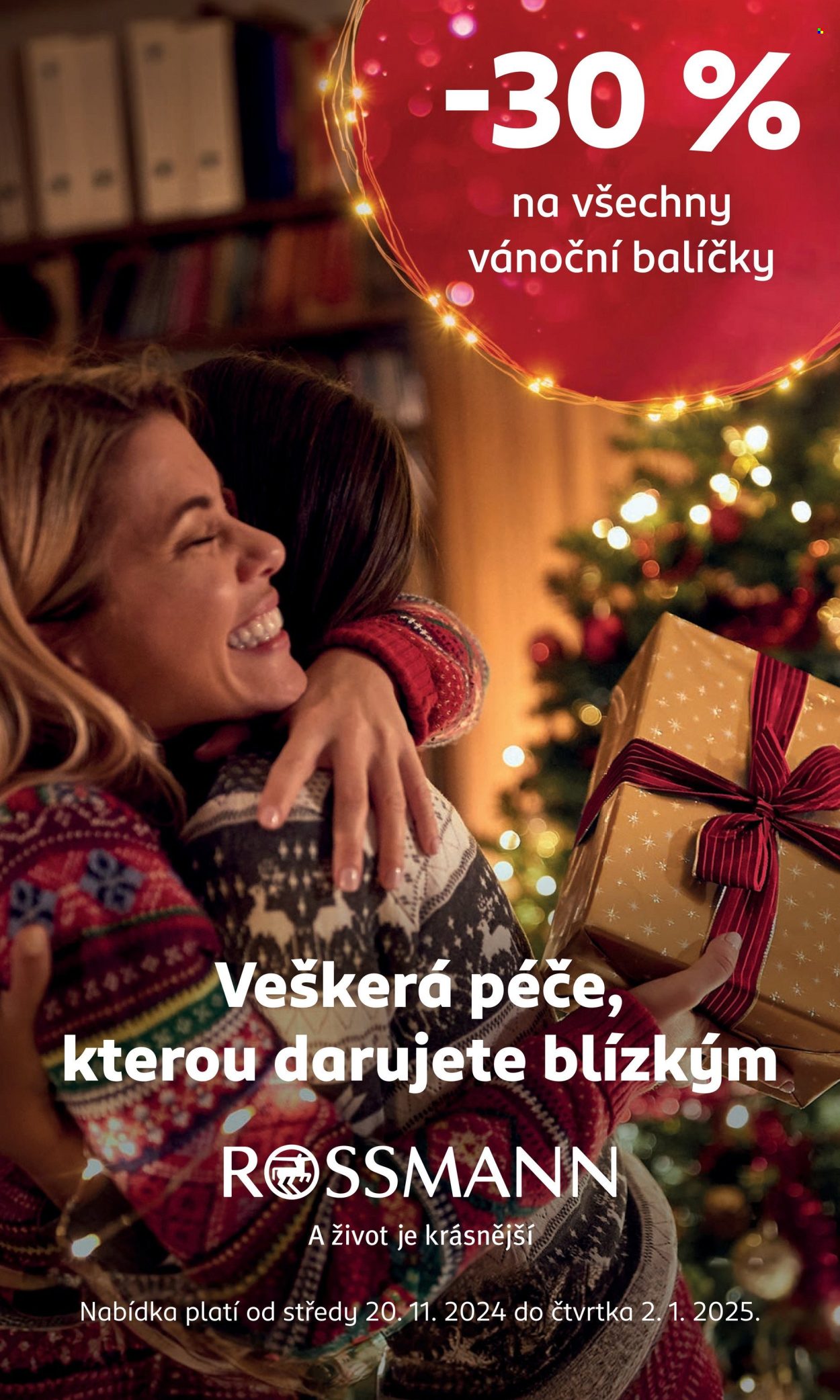 Leták ROSSMANN - 20.11.2024 - 2.1.2025. Strana 1