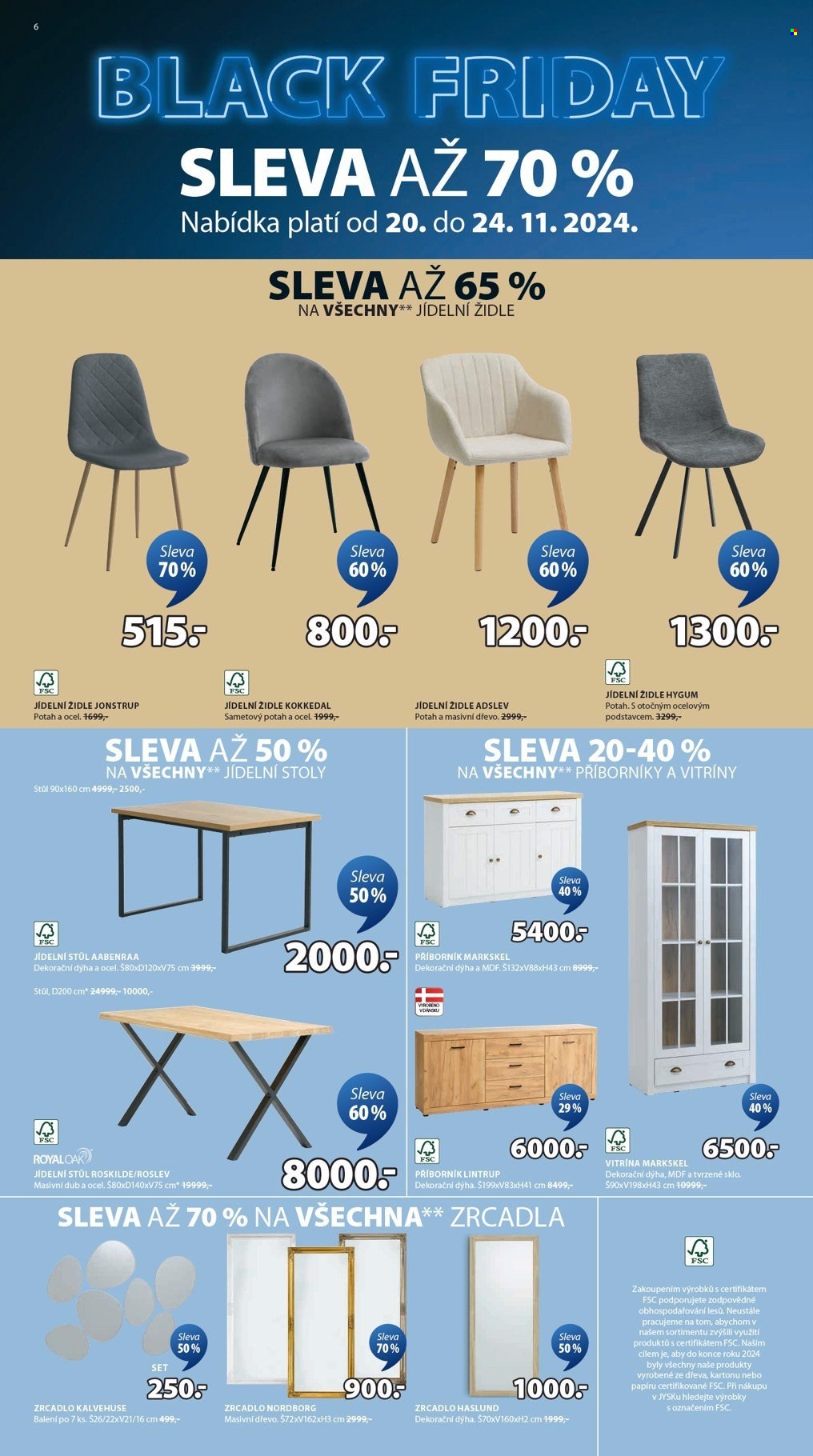 Leták JYSK - 20.11.2024 - 24.11.2024. Strana 7