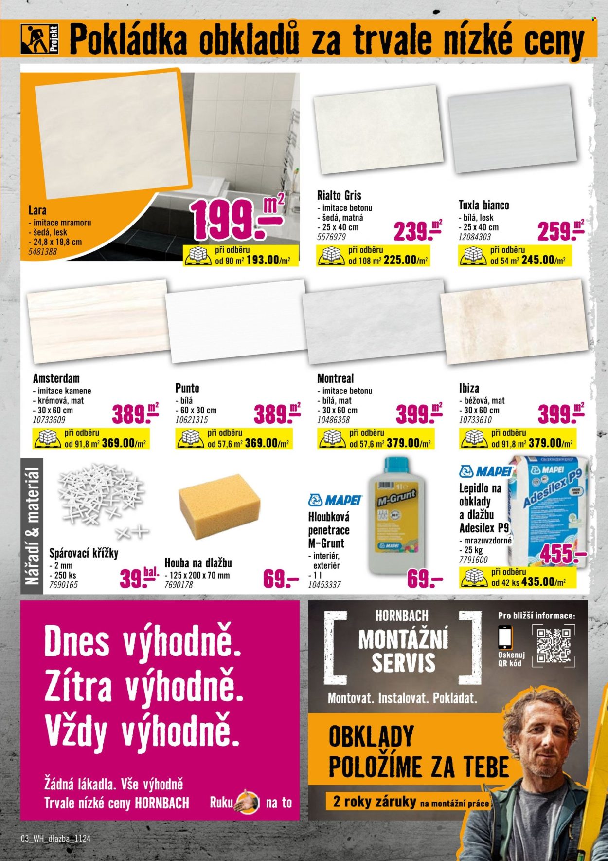 Leták HORNBACH - 20.11.2024 - 4.12.2024. Strana 3