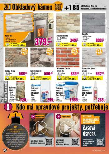 thumbnail - Obklad imitace kamene Dinamo Madera 25x40x0,92 cm