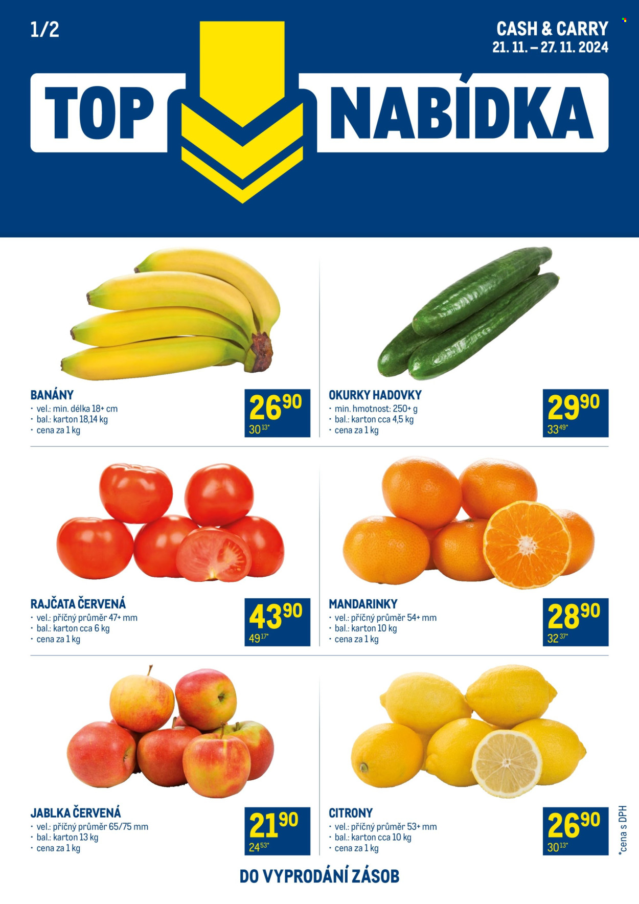 Leták MAKRO - 21.11.2024 - 27.11.2024. Strana 1