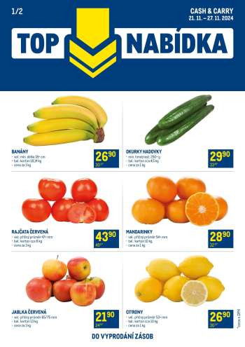 Leták MAKRO - 21.11.2024 - 27.11.2024.