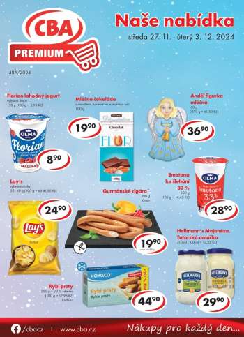 Leták CBA Premium - 27.11.2024 - 3.12.2024.