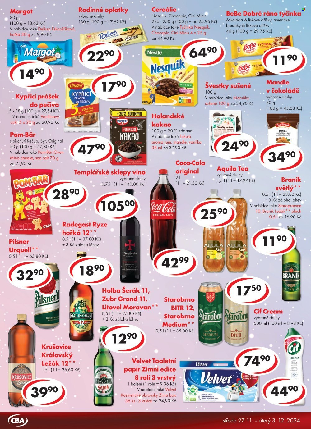 Leták CBA Premium - 27.11.2024 - 3.12.2024. Strana 4