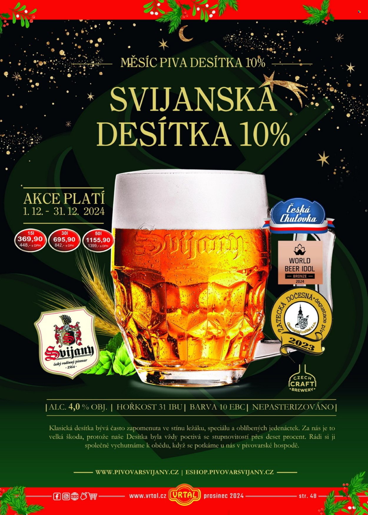 Leták Vrtal - 1.12.2024 - 31.12.2024. Strana 47