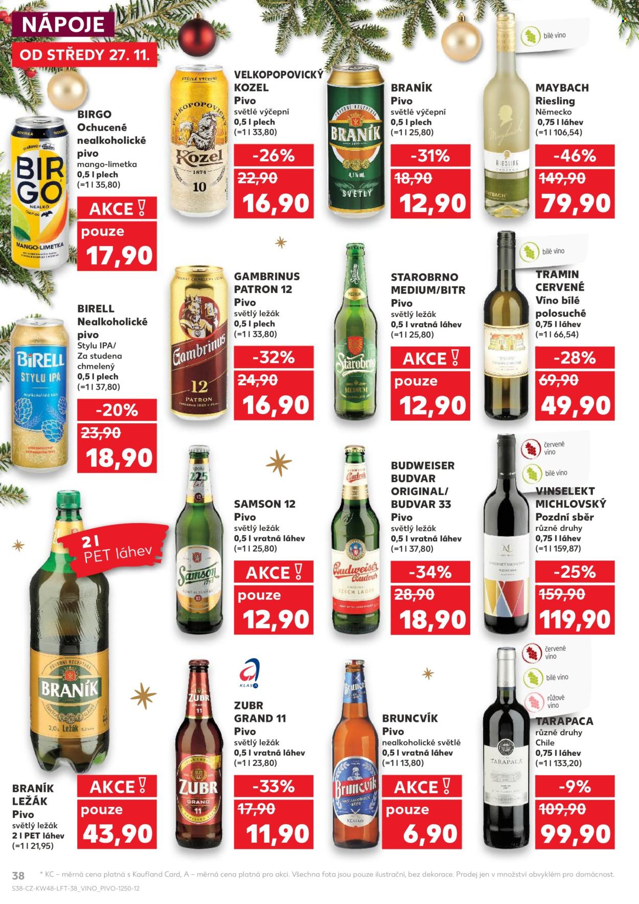 Leták Kaufland - 27.11.2024 - 3.12.2024. Strana 38