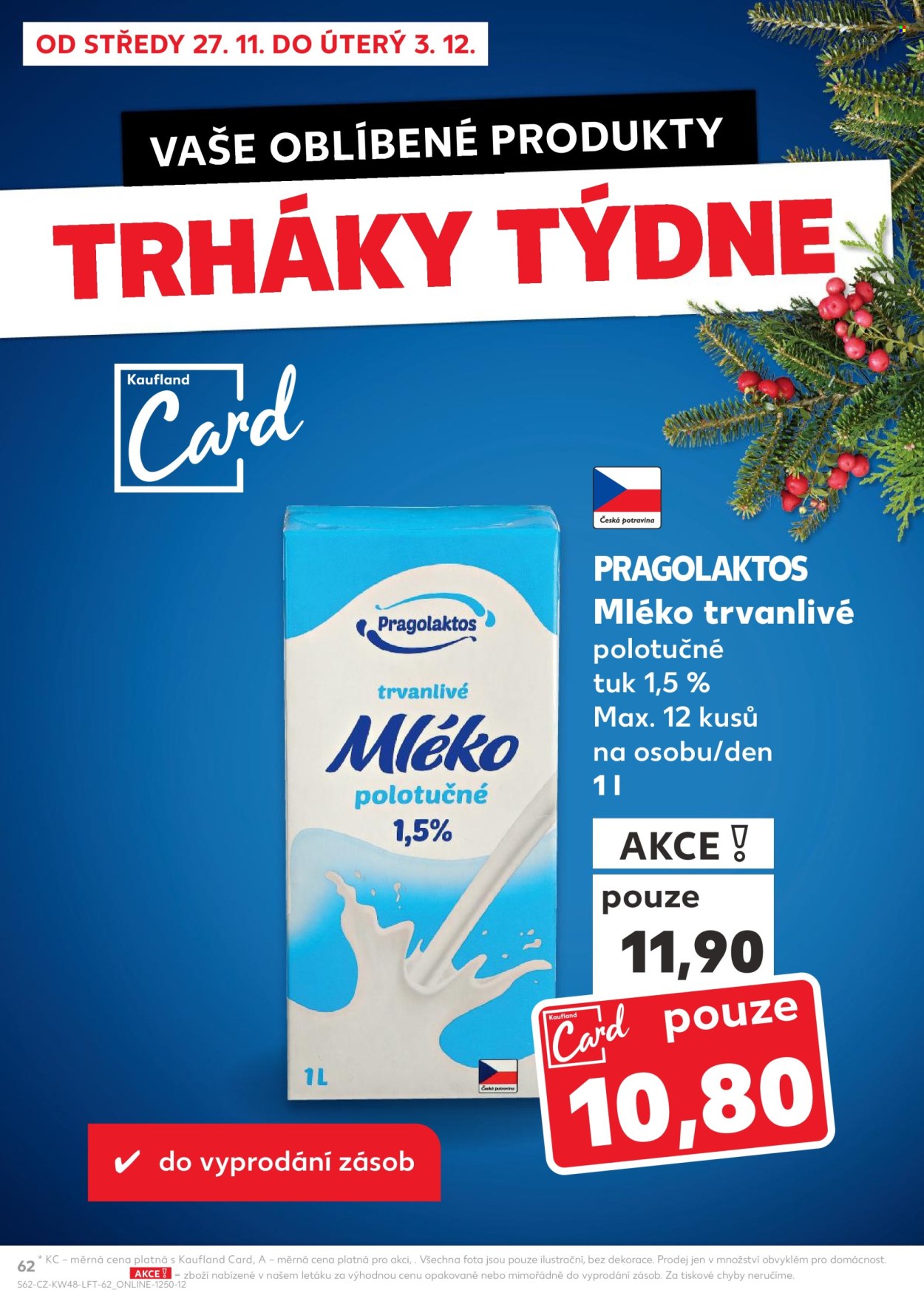 Leták Kaufland - 27.11.2024 - 3.12.2024. Strana 62
