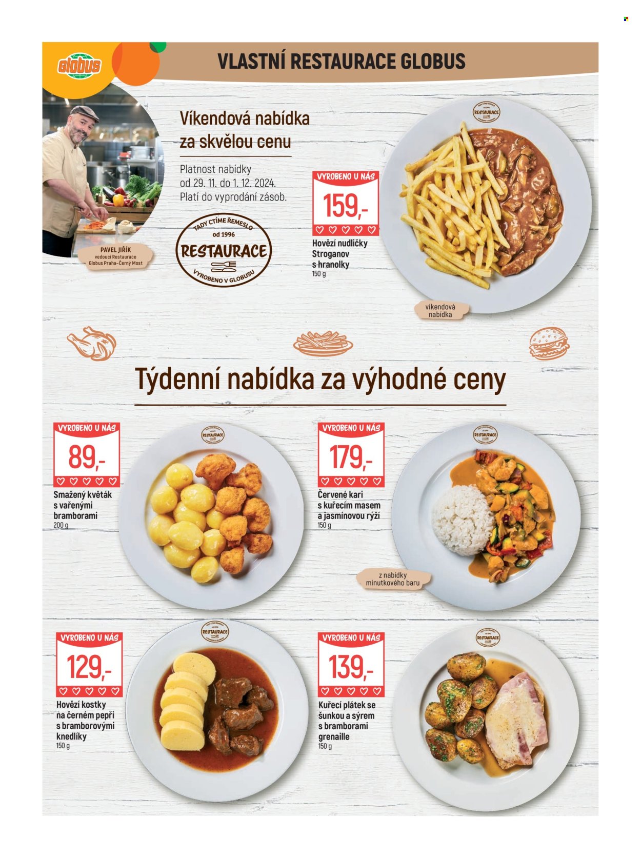 Leták Globus - 27.11.2024 - 3.12.2024. Strana 6