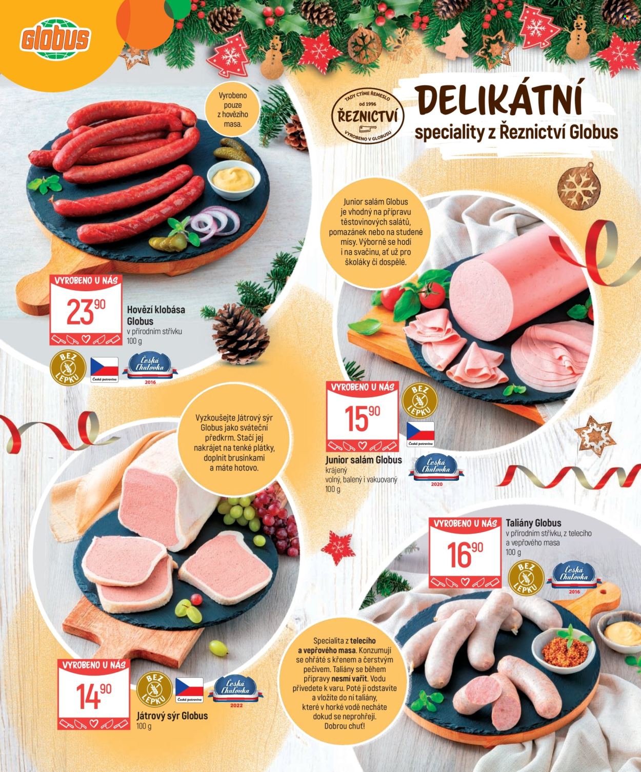 Leták Globus - 27.11.2024 - 31.12.2024. Strana 6