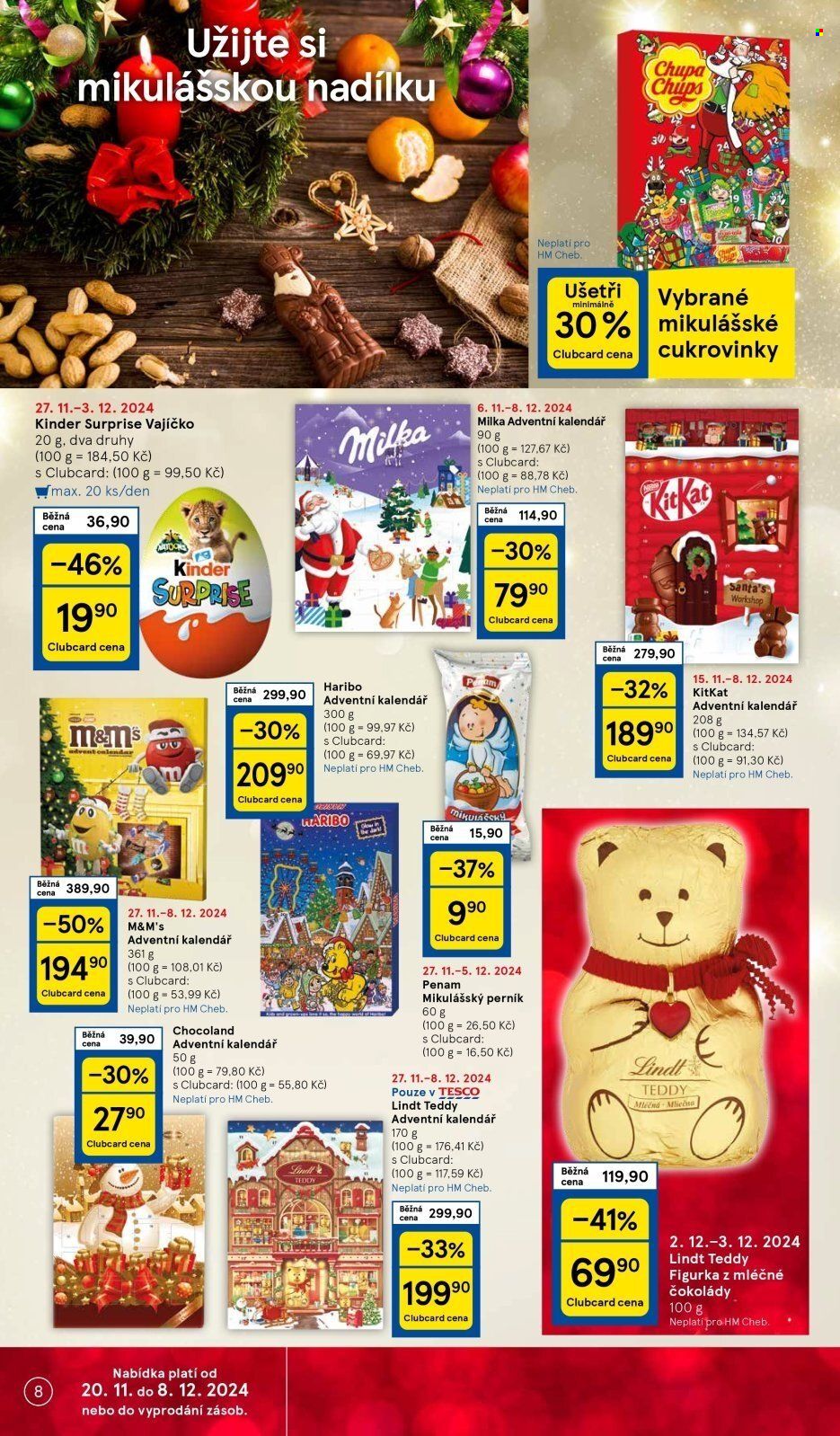 Leták TESCO - 27.11.2024 - 3.12.2024. Strana 8