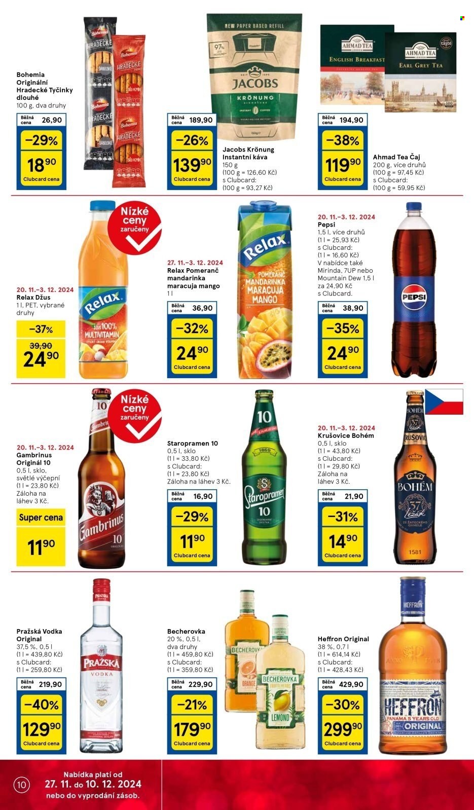 Leták TESCO - 27.11.2024 - 3.12.2024. Strana 10
