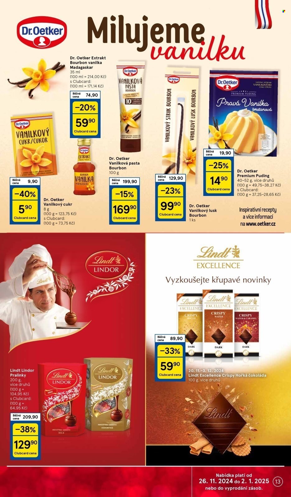 Leták TESCO - 27.11.2024 - 3.12.2024. Strana 13