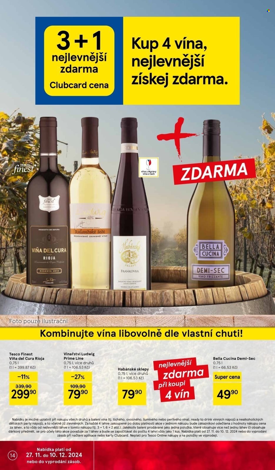 Leták TESCO - 27.11.2024 - 3.12.2024. Strana 14