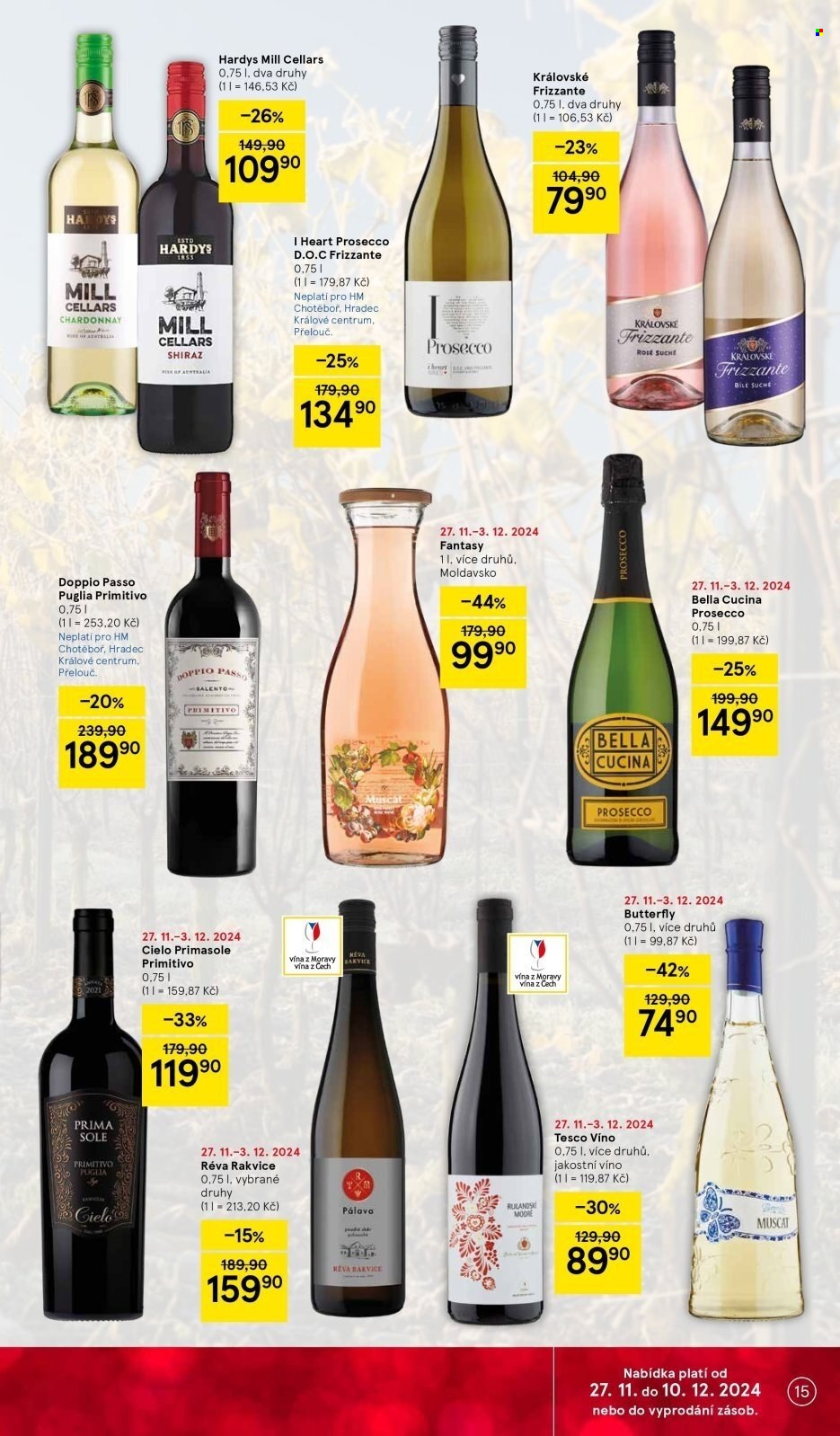 Leták TESCO - 27.11.2024 - 3.12.2024. Strana 15