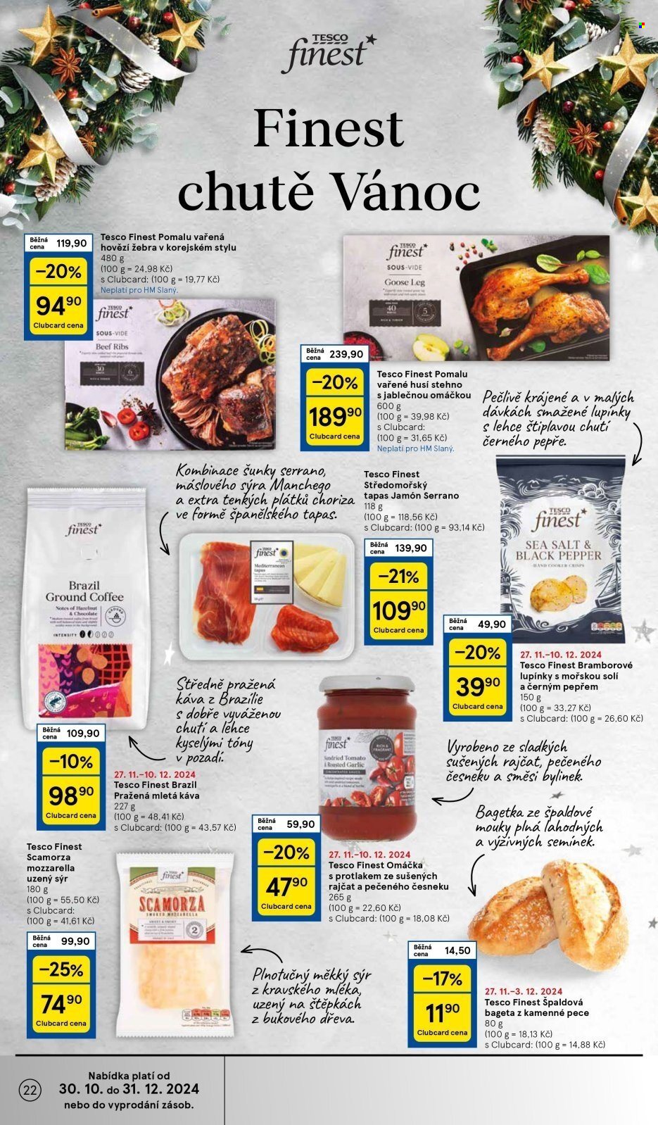 Leták TESCO - 27.11.2024 - 3.12.2024. Strana 22