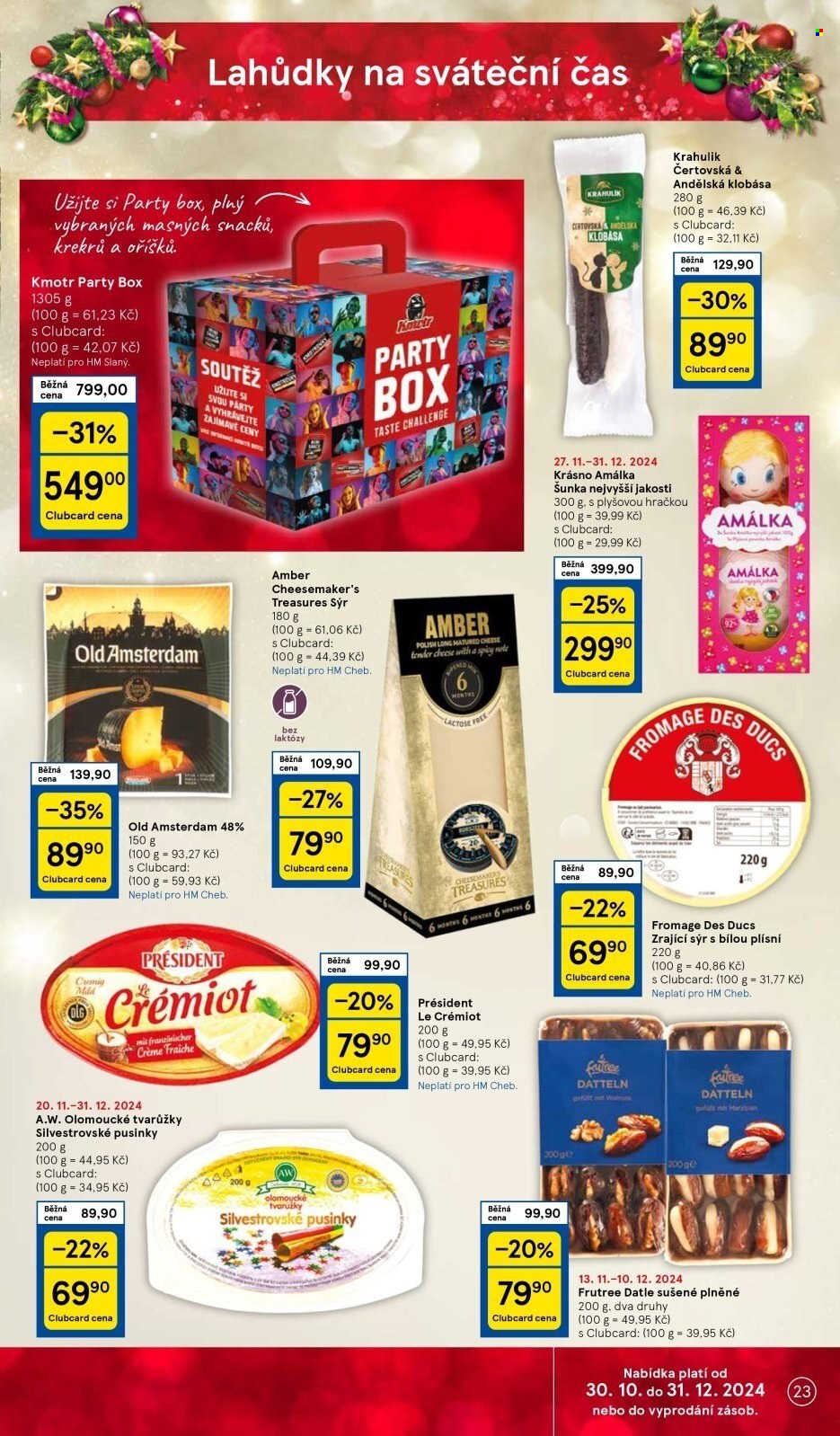 Leták TESCO - 27.11.2024 - 3.12.2024. Strana 23