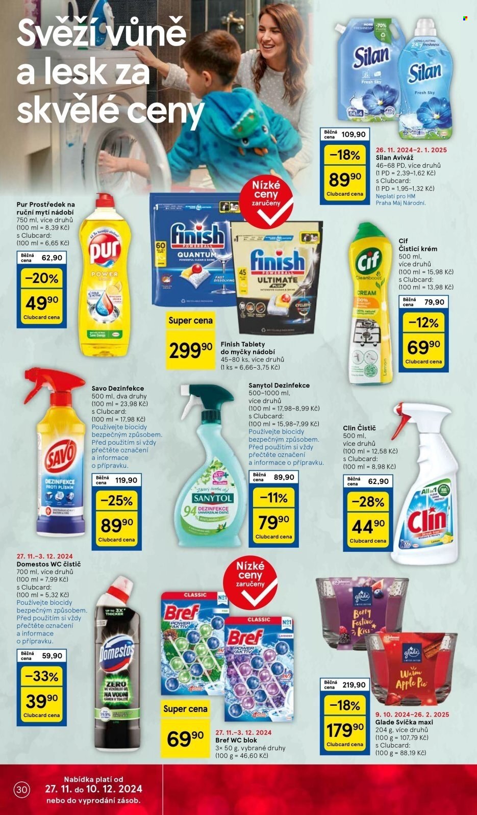 Leták TESCO - 27.11.2024 - 3.12.2024. Strana 30