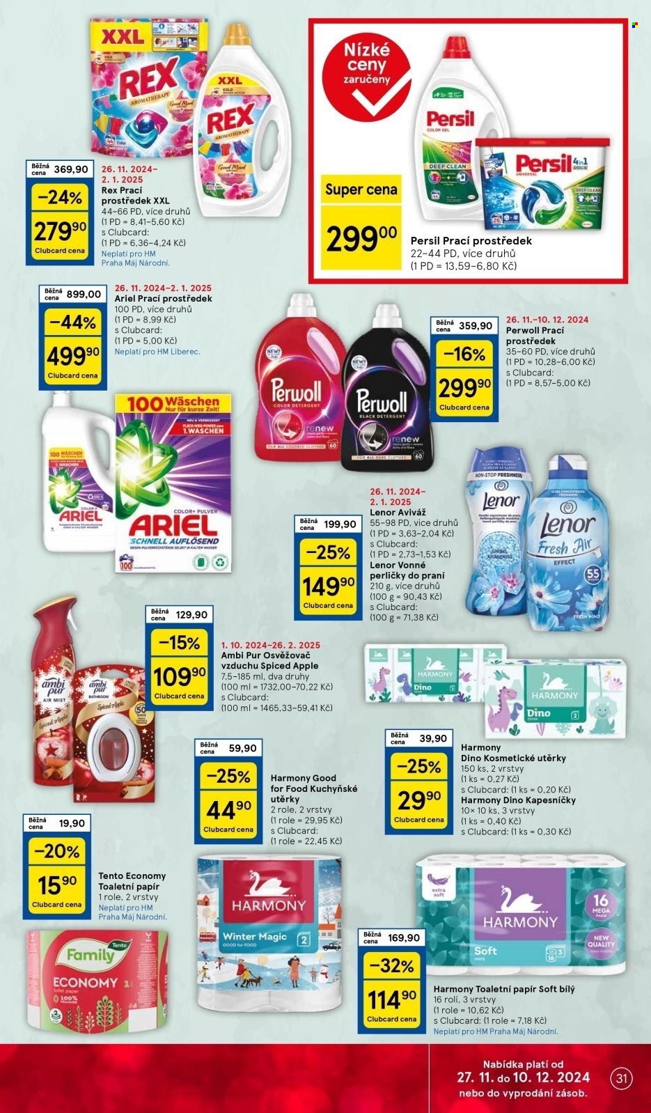 Leták TESCO - 27.11.2024 - 3.12.2024. Strana 31