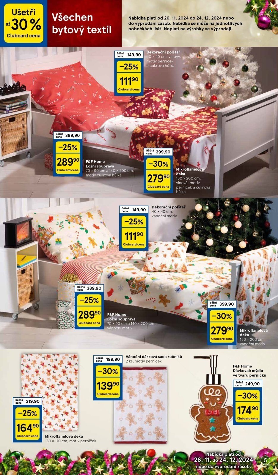 Leták TESCO hypermarket - 26.11.2024 - 24.12.2024. Strana 5