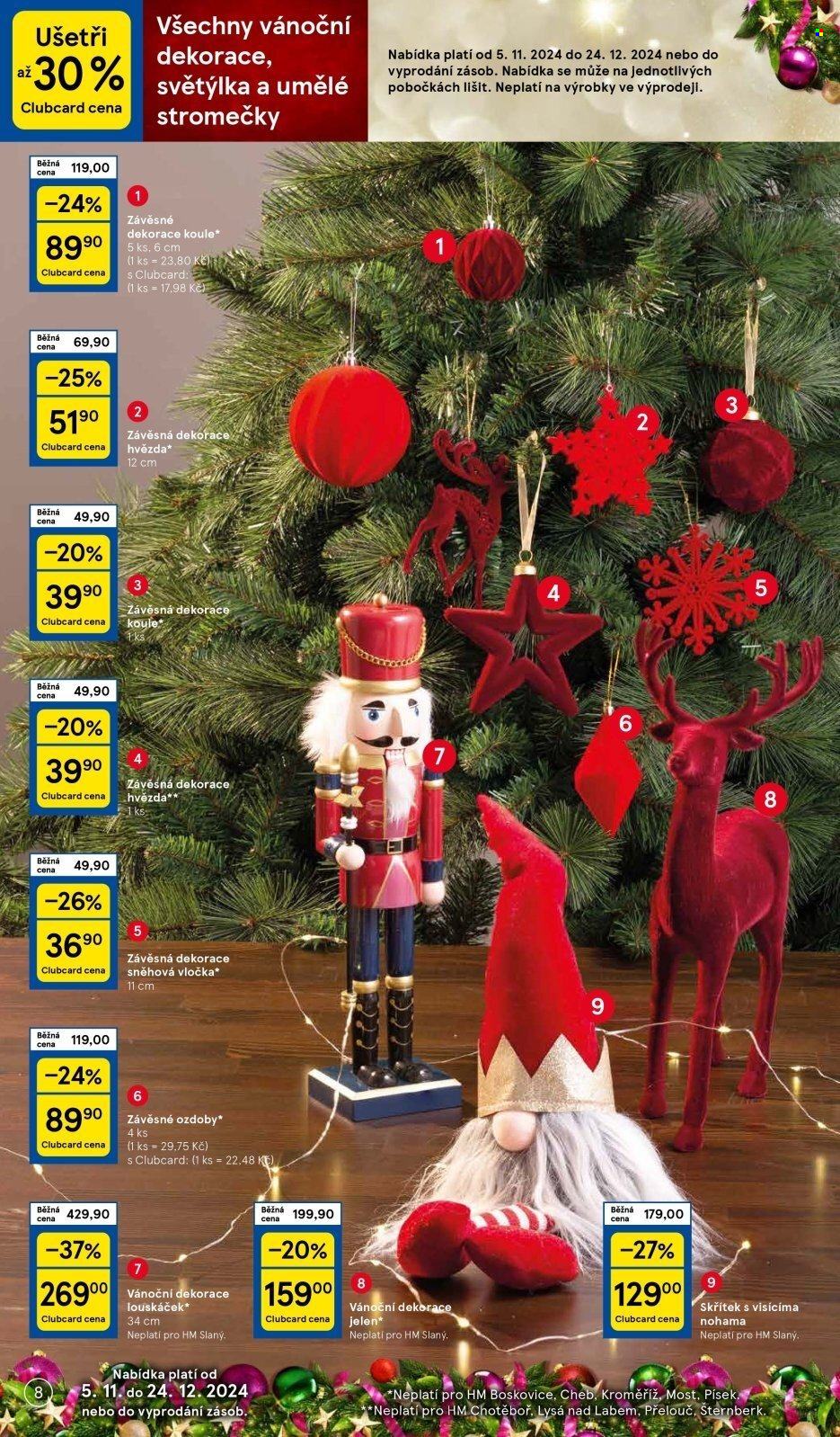 Leták TESCO hypermarket - 26.11.2024 - 24.12.2024. Strana 8