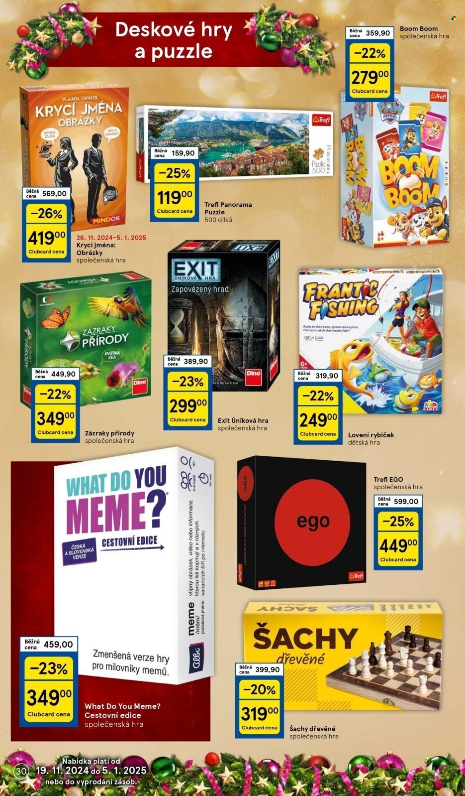 Leták TESCO hypermarket - 26.11.2024 - 24.12.2024. Strana 30